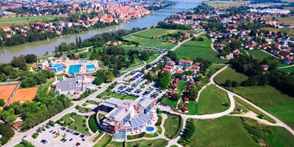 Reisemobilstellplatz - Umgebungsschwerpunkt: Therme(n) - Terme Ptuj Resort - Stellplatz Terme Ptuj