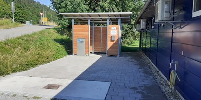 Reisemobilstellplatz - Entsorgung Toilettenkassette - Ortenburg - Stellplatz am Sportboothafen Vilshofen