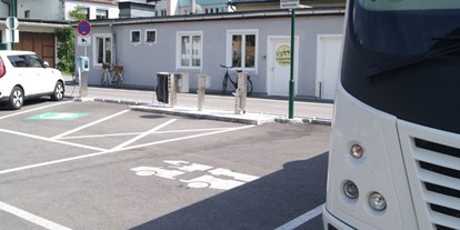 Motorhome parking space - Umgebungsschwerpunkt: Stadt - Salzkammergut - Parkplatz Kaiserwinkel