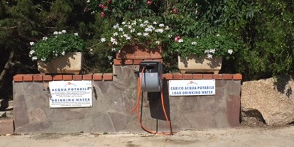 Reisemobilstellplatz - Frischwasserversorgung - Santa Maria Coghinas - Oasi Gallura