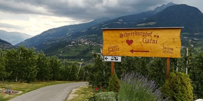 Motorhome parking space - Südtirol - Camper Stellplatz Schneeburghof