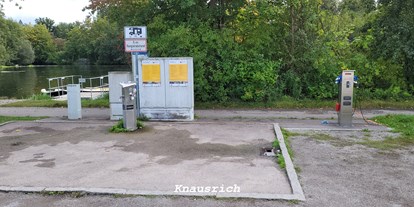 Motorhome parking space - Umgebungsschwerpunkt: Fluss - Ostbayern - Wohnmobilstellplatz Schwandorf