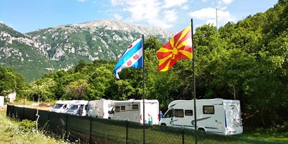 Reisemobilstellplatz - Umgebungsschwerpunkt: Strand - Mazedonien - Grebnos RV Park / Camping
