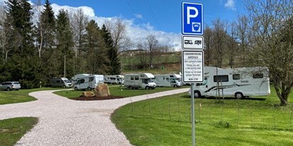 Motorhome parking space - Grauwasserentsorgung - Czech Republic - Stellplatz Adršpach