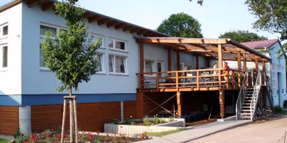 Reisemobilstellplatz - Bademöglichkeit für Hunde - Sachsen-Anhalt - Vereinsgebäude Seesportverein Dessau e.V. - Seesportverein Dessau e.V.