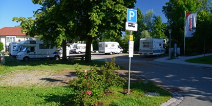 Reisemobilstellplatz - Frischwasserversorgung - Region Schwaben - Stellplatz Untere Mühle - Stellplatz Untere Mühle