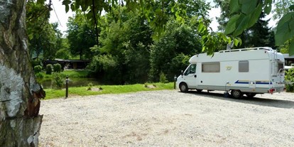 Reisemobilstellplatz - Wohnwagen erlaubt - Korbach - Stellplatz am Teich II - Camping-und Ferienpark Teichmann
