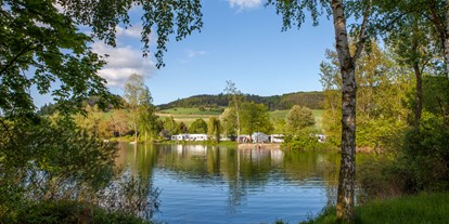 Reisemobilstellplatz - Umgebungsschwerpunkt: Fluss - Korbach - Camping-und Ferienpark Teichmann