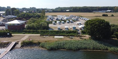 Reisemobilstellplatz - Art des Stellplatz: bei Sehenswürdigkeit - Schleswig-Holstein - Wohnmobilstellplatz Kappeln bei Ancker Yachting