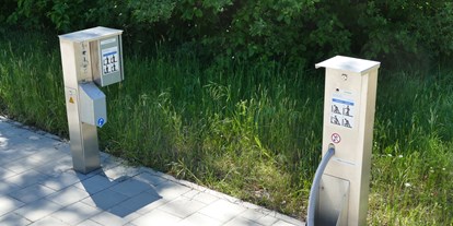 Reisemobilstellplatz - Entsorgung Toilettenkassette - Franken - Wohnmobilstellplatz Thalmässing