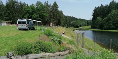 Reisemobilstellplatz - Bademöglichkeit für Hunde - Vogtland - Stellplatz - Vogtlandcamping