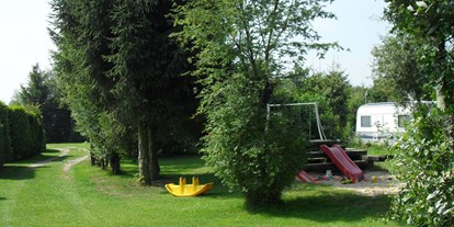 Reisemobilstellplatz - Umgebungsschwerpunkt: See - Enschede - im Grünen - Hub Ferienparken Park de fontein