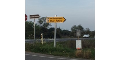 Reisemobilstellplatz - Duschen - Manacor - Richtung Son Mesquida  - Agroturismo Fincahotel Son Pou Felanitx