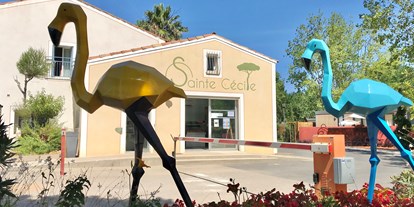 Motorhome parking space - Restaurant - Hérault - Domaine Sainte Cecile