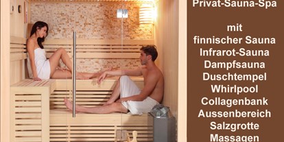Reisemobilstellplatz - Wohnwagen erlaubt - Privat-Sauna-Spa-Bereich in der WellnessOase auf dem Stellplatz! - WomoPark-Xanten