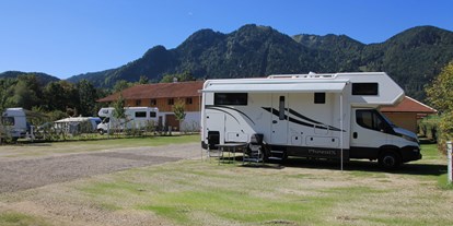 Reisemobilstellplatz - Wohnwagen erlaubt - Oberbayern - Campingplatz - Lenggrieser Bergcamping