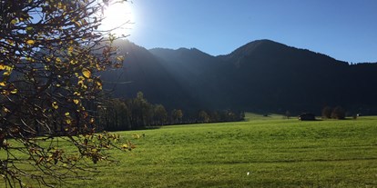 Reisemobilstellplatz - WLAN: am ganzen Platz vorhanden - Oberbayern - Lenggrieser Bergcamping