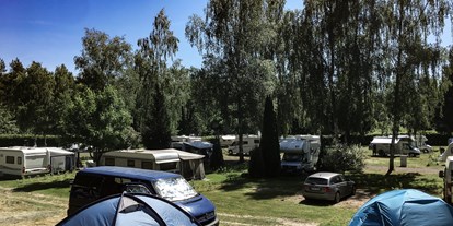 Motorhome parking space - Badestrand - Plauer See - Camping Bad Stuer
