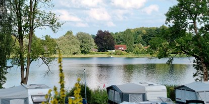 Motorhome parking space - Angelmöglichkeit - Plöner See - Naturpark Camping Prinzenholz