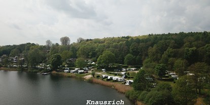 Reisemobilstellplatz - Art des Stellplatz: vor Campingplatz - Ostsee - Naturpark Camping Prinzenholz