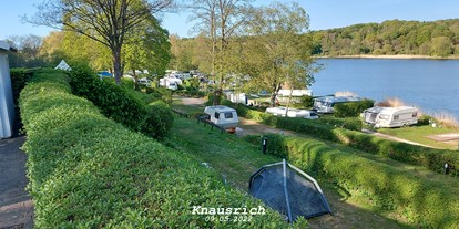 Motorhome parking space - Ascheberg (Kreis Plön) - Naturpark Camping Prinzenholz