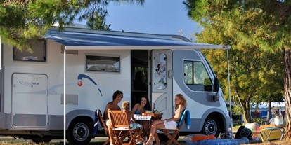 Motorhome parking space - Umgebungsschwerpunkt: Strand - Istria - Campingplatz Amarin ***