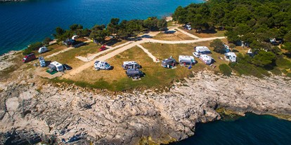 Motorhome parking space - Angelmöglichkeit - Istria - Campingplatz Arena Stoja ***