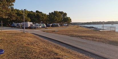 Motorhome parking space - Wohnwagen erlaubt - Istria - Campingplatz Arena Medulin **