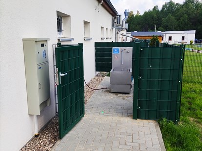 Motorhome parking space - Frischwasserversorgung - Thuringia - Stellplatz an der Krümme