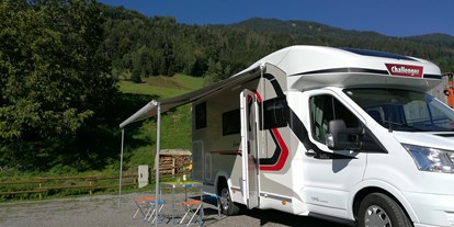 Reisemobilstellplatz - Wohnwagen erlaubt - Österreich - Traumhafte Lage in der Natur. - Stellplatz Düns