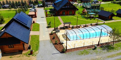 Motorhome parking space - Swimmingpool - Slovakia West - Camp PACHO - Koliba Pacho Resort