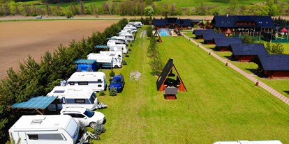Motorhome parking space - WLAN: am ganzen Platz vorhanden - Slovakia West - Camp PACHO - Koliba Pacho Resort