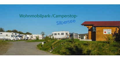 Reisemobilstellplatz - Stromanschluss - Region Vogelsberg - Wohnmobil-Park Silbersee
