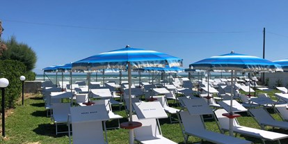 Reisemobilstellplatz - Umgebungsschwerpunkt: Strand - Italien - Liegeplatz  - Agricamping Noara Beach 