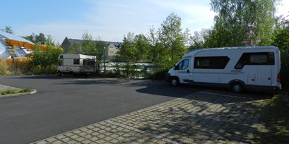 Motorhome parking space - Roßwein - Beschreibungstext für das Bild - Johannisbad Freiberg