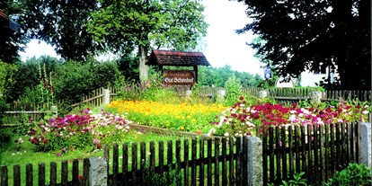 Reisemobilstellplatz - Weismain - Farbenfrohe Natur in der Nähe des Landgasthofes GUT SCHÖNHOF - Gut Schönhof