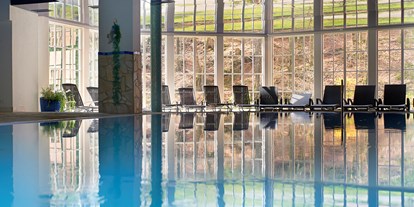 Reisemobilstellplatz - Eifel - Indoor-Pool 7 X 12 m, ca. 31°C - Hotel Restaurant Spa Molitors Mühle****
