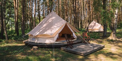 Motorhome parking space - Swimmingpool - Lithuania - Natur Camp Birštonas