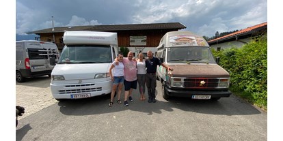 Reisemobilstellplatz - Wohnwagen erlaubt - Pinzgau - Campingfreunde - Eggerhof Saalfelden