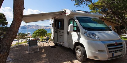 Motorhome parking space - Stromanschluss - Istria - Bunculuka Naturist Camping Resort ****