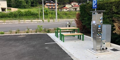 Reisemobilstellplatz - Art des Stellplatz: ausgewiesener Parkplatz - Niederösterreich - Stellplätze - Kirchberg an der Pielach