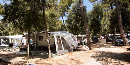 Reisemobilstellplatz - Angelmöglichkeit - Dalmatien - Campingplatz Park Soline ****
