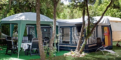 Motorhome parking space - Wohnwagen erlaubt - Istria - Tunarica Sunny Camping **