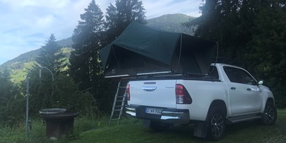 Motorhome parking space - Grauwasserentsorgung - Vorarlberg - Latangerhüsli auf 1020m
