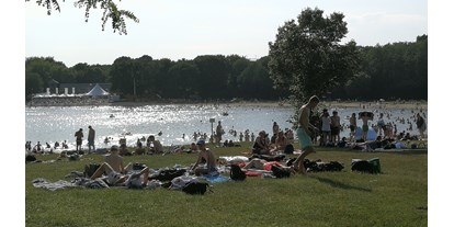 Reisemobilstellplatz - Frischwasserversorgung - Syke - Liegewiesen Strandbad - Campingplatz Hartensbergsee