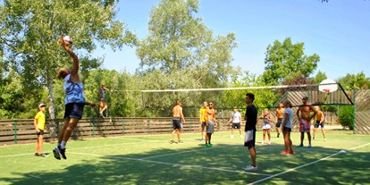 Reisemobilstellplatz - Tennis - Hérault - Sport Camping l'Air Marin - Camping Club l'Air Marin