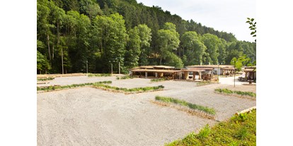 Reisemobilstellplatz - Umgebungsschwerpunkt: Berg - Westerwald - 20 Stellplätze + 3 extra lange Plätze
Alle mit Stromversorgung
 - Wohnmobilepark Hüttenmühle 
