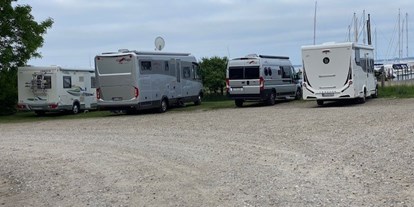 Motorhome parking space - Wohnwagen erlaubt - Rosenvold Strand Camping