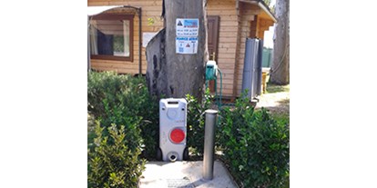 Motorhome parking space - Frischwasserversorgung - Lazio - Scarico Cassetta - CirceMed 