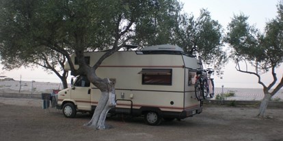 Reisemobilstellplatz - Badestrand - Albanien - Camping Kranea